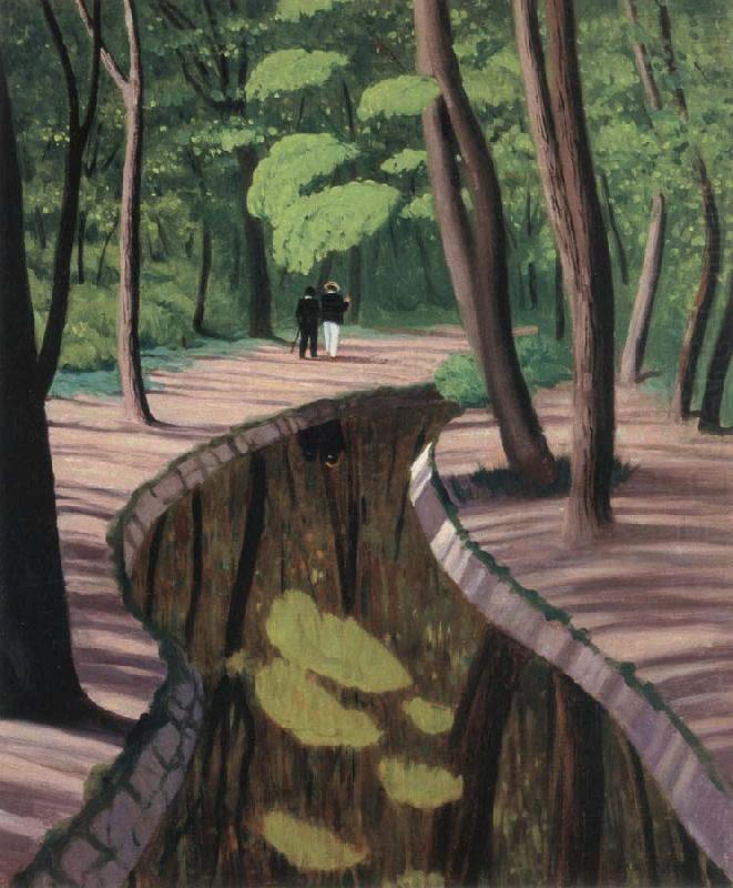 Felix Vallotton Undergrowth,Bois de Boulogne china oil painting image